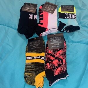 PINK Victoria's Secret Colorful Casual Socks Set